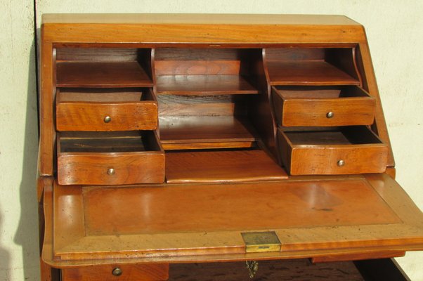 Large Antique Cherry Desk For At Pamono Large Antique Cherry Desk For At