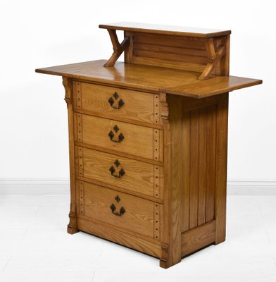 Antique Gothic Style Ash Dresser Bei Pamono Kaufen