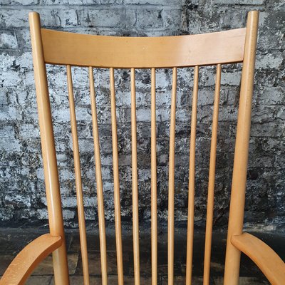 Rocking Chair By Hans J Wegner For Fredericia 1960s For Sale At