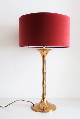 velvet bedside lamp