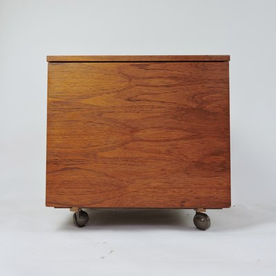 Mid Century Teak Record Cabinet From Elliots Of Newbury 1960s For Sale At Pamono