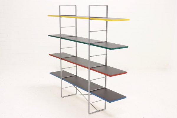 Estantería independiente de Niels Gammelgaard para Ikea, años 80 Estantería independiente de Niels Gammelgaard para Ikea, años 80