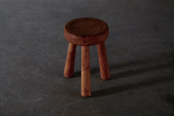 Vintage Stool by Ingvar Hildingsson, 1970s for sale at Pamono
