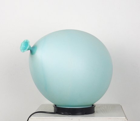 Vintage Blue Balloon Table Lamp by Yves Vintage blue balloon table lamp by Yves