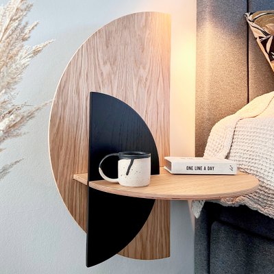 Alba L Semi Circle Bedside Table by Daniel Garc a S nchez for