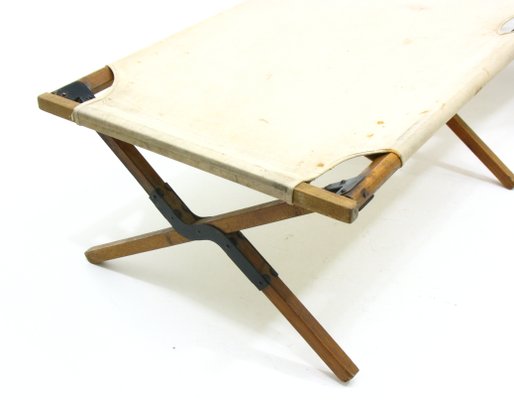 vintage camp cot