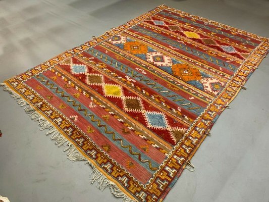 Mid Century Moroccan Tribal Rug For, North African Tribal Rugs