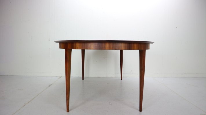 Table De Salle A Manger Ovale A Rallonge Scandinave Moderne En