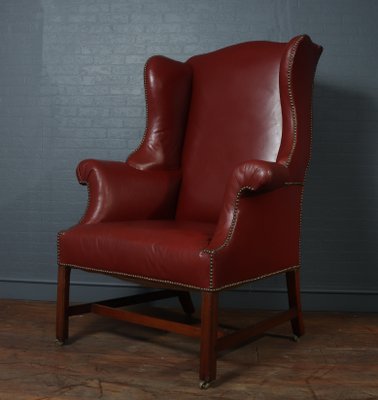 Antique Wingback Red Leather And Gany Armchair For At Pamono - Red Leather Chair Matrix Antique Wingback Red Leather And Gany Armchair For At Pamono - Red Leather Chair Matrix