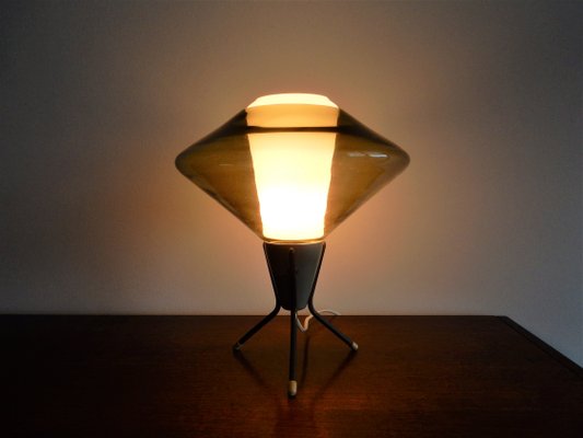 Metal Tripod Table Lamp 1960s, Small Tripod Table Lamp
