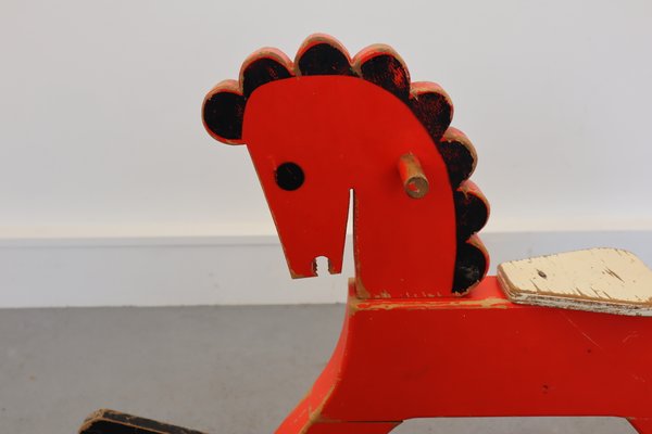 ladybird rocking horse