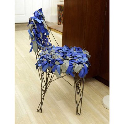 Vintage Sculptural Side Chair by Anacleto Spazzapan for sale at Pamono