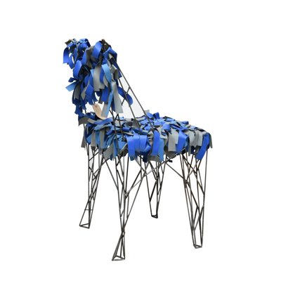 Vintage Sculptural Side Chair by Anacleto Spazzapan for sale at Pamono