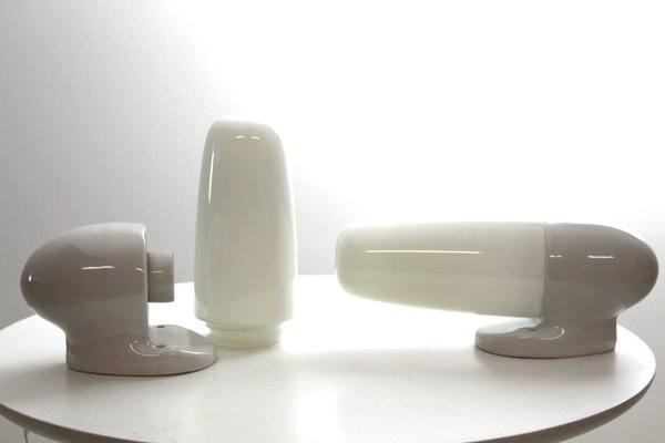 Sconces By Wilhelm Wagenfeld For Lindner 1950s Set Of 2 For Sale