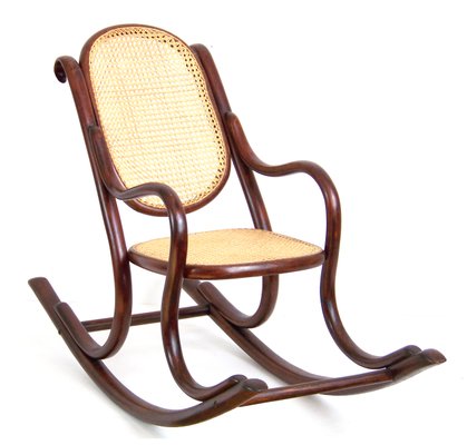 antique baby rocking chair