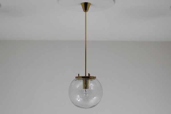Brass Pendant Lamp, 1960s 