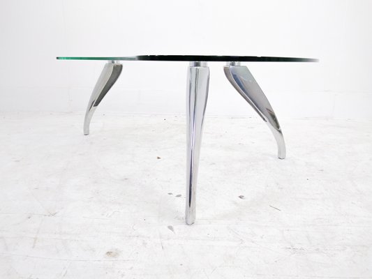 Gl And Cast Aluminum Kidney Coffee Table 1980s For At Pamono Cast Aluminum Kidney Coffee Table