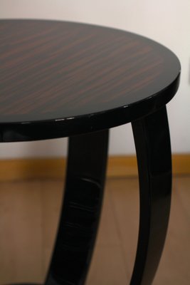 Art Deco Style Macassar Side Table Art Deco Style Macassar Side Table