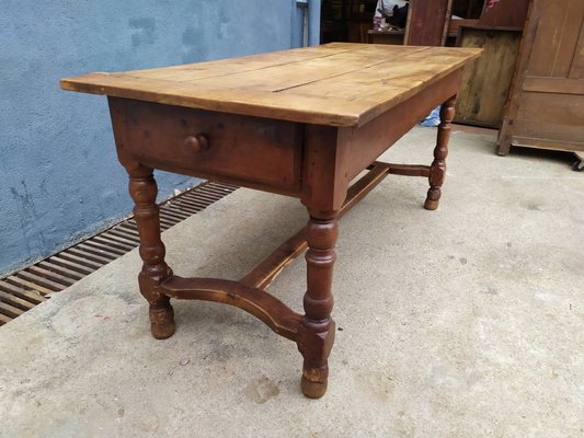 Antique Farmhouse Dining Table For At Pamono Antique Farmhouse Dining Table For, Antique Farmhouse Dining Table And Chairs