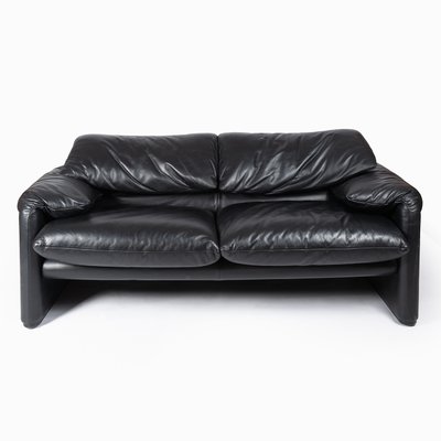 Vintage Maralunga Sofa By Vico Magistretti For Cassina For Sale At Pamono