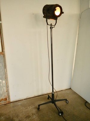 Vintage Italian Theatre Spot Lamp, Vintage Theatre Floor Lamp