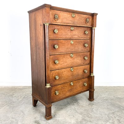 Antique Empire Dutch Oak Dresser For Sale At Pamono