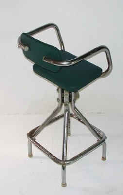 French Vintage Industrial Design Hairdressers Kids Chair 1940 for
