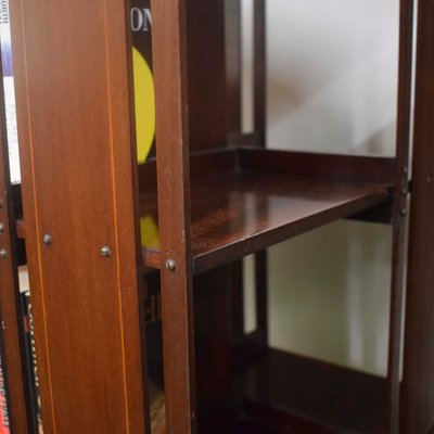 Antique Edwardian Revolving Bookcase Bei Pamono Kaufen