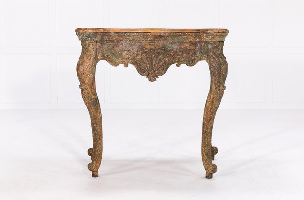 Antique Spanish Carved Pine Console Table For At Pamono Spanish Carved Pine Console Table