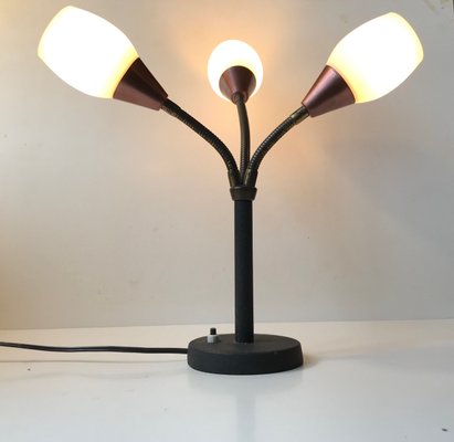 Three Shade Table Lamp From E S Horn, Multi Shade Table Lamps
