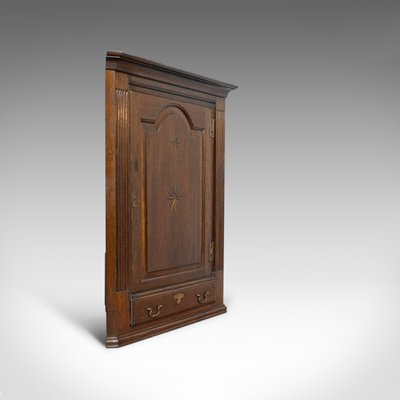 Dark oak corner cupboard deals