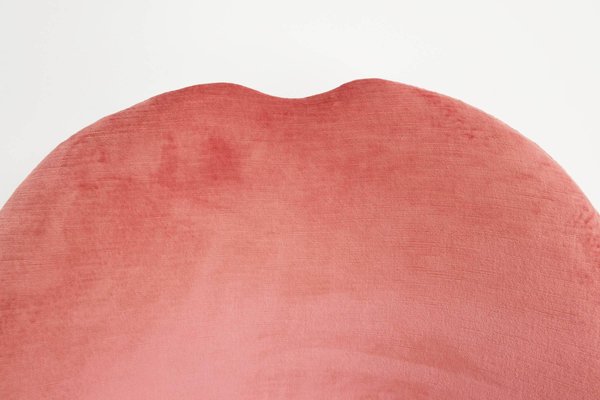 Poltrona Femminile In Velluto Rosa Pallido Anni 50 In Vendita Su Pamono