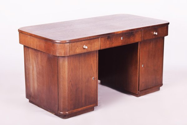 Czech Art Deco Writing Desk By Jindrich Halabala 1930s For Sale