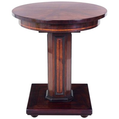 Small Art Deco French Rosewood Side Table 1910s For Sale At Pamono