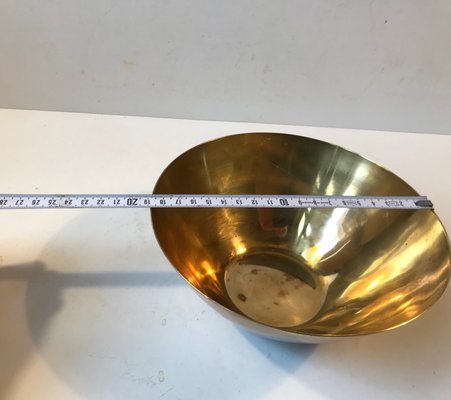 Brass Bowl by Arne for Stelton, 1960s for sale at