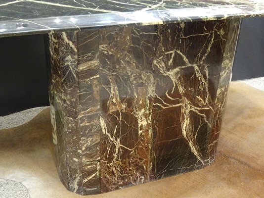 Table de Salle à Manger en Marbre par Roche Bobois, années 70 Table de Salle à Manger en Marbre par Roche Bobois, années 70