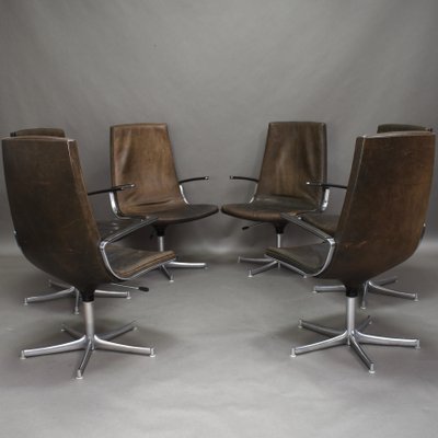 German Leather Desk Chair From Walter Knoll 1970s Bei Pamono Kaufen