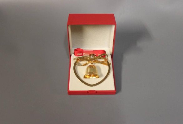 Christmas Bell Ornament by Eigel Jensen for Georg Jensen, 1987 for