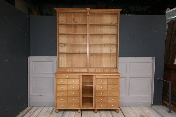 Antique Softwood Apothecary Cabinet For Sale At Pamono