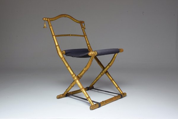 Gold Leaf Folding Chair, Antique Folding Chairs Styles