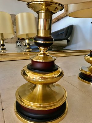 Vintage Brass Table Lamps Set Of 2 For Sale At Pamono