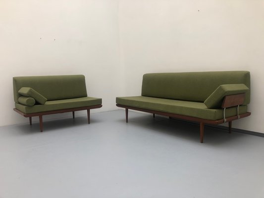Mid Century Sofas By Peter Hvidt Orla Mølgaard Nielsen Set Of 2 Mid Century Sofas By Peter Hvidt Orla