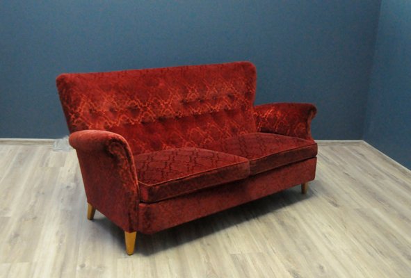 Art Deco Style Sofa 1950s For At Pamono Art Deco Style Sofa 1950s For At