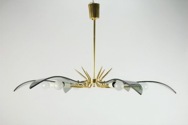 Vintage Dahlia Lamp by Max Ingrand for Fontana Arte