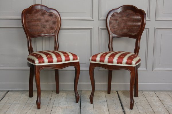 Vintage Biedermeier Style Dining Chairs Set Of 2 Bei Pamono Kaufen