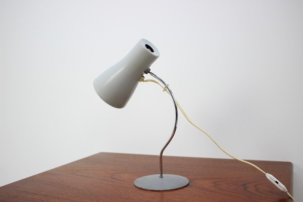 Lampe de Bureau Blanche par Josef Hurka pour Napako, 1960s en vente sur  Pamono