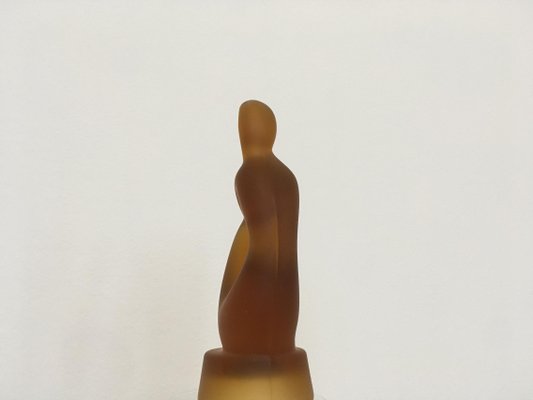Small Glass Sculpture by Jitka Forejtova, 1970s for sale at Pamono