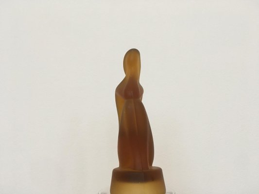 Small Glass Sculpture by Jitka Forejtova, 1970s for sale at Pamono