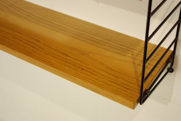 Modulares Vintage Regal aus Eschenholzfurnier von Kajsa Modulares Vintage Regal aus Eschenholzfurnier von Kajsa