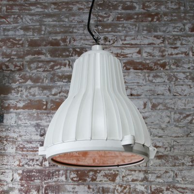 Vintage Industrial Italian White Metal And Clear Glass Pendant Lamp For At Pamono - Industrial Clear Glass Pendant Lights Vintage Industrial Italian White Metal And Clear Glass Pendant Lamp For At Pamono - Industrial Clear Glass Pendant Lights